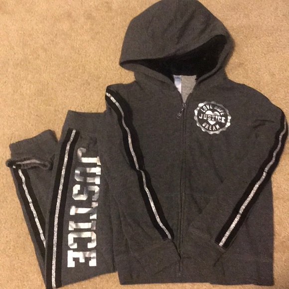 justice sweatsuit
